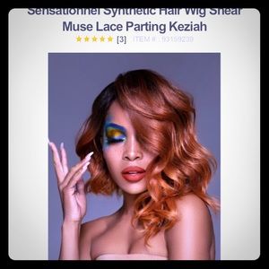 Gorgeous Shear Muse wig copper slay!